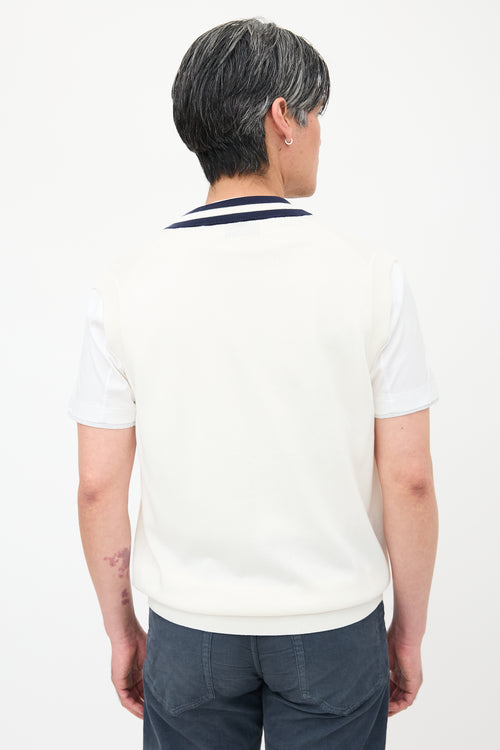Brunello Cucinelli Knit V-Neck Vest
