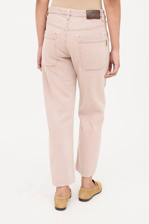 Brunello Cucinelli Denim Straight Jeans
