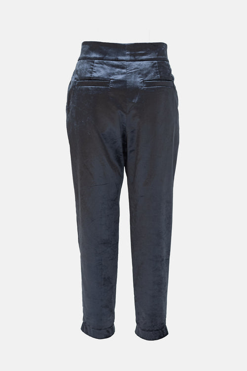Brunello Cucinelli Velvet Tapered Pant