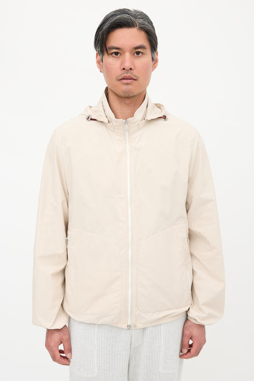 Brunello Cucinelli Nylon Hooded Jacket