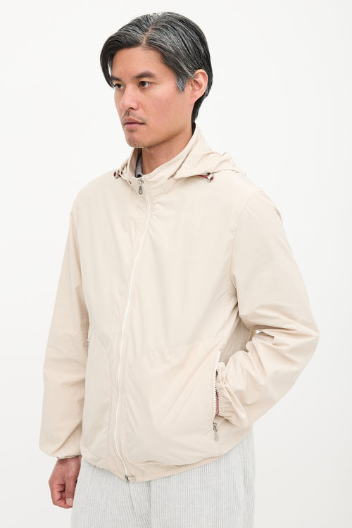 Brunello Cucinelli Nylon Hooded Jacket
