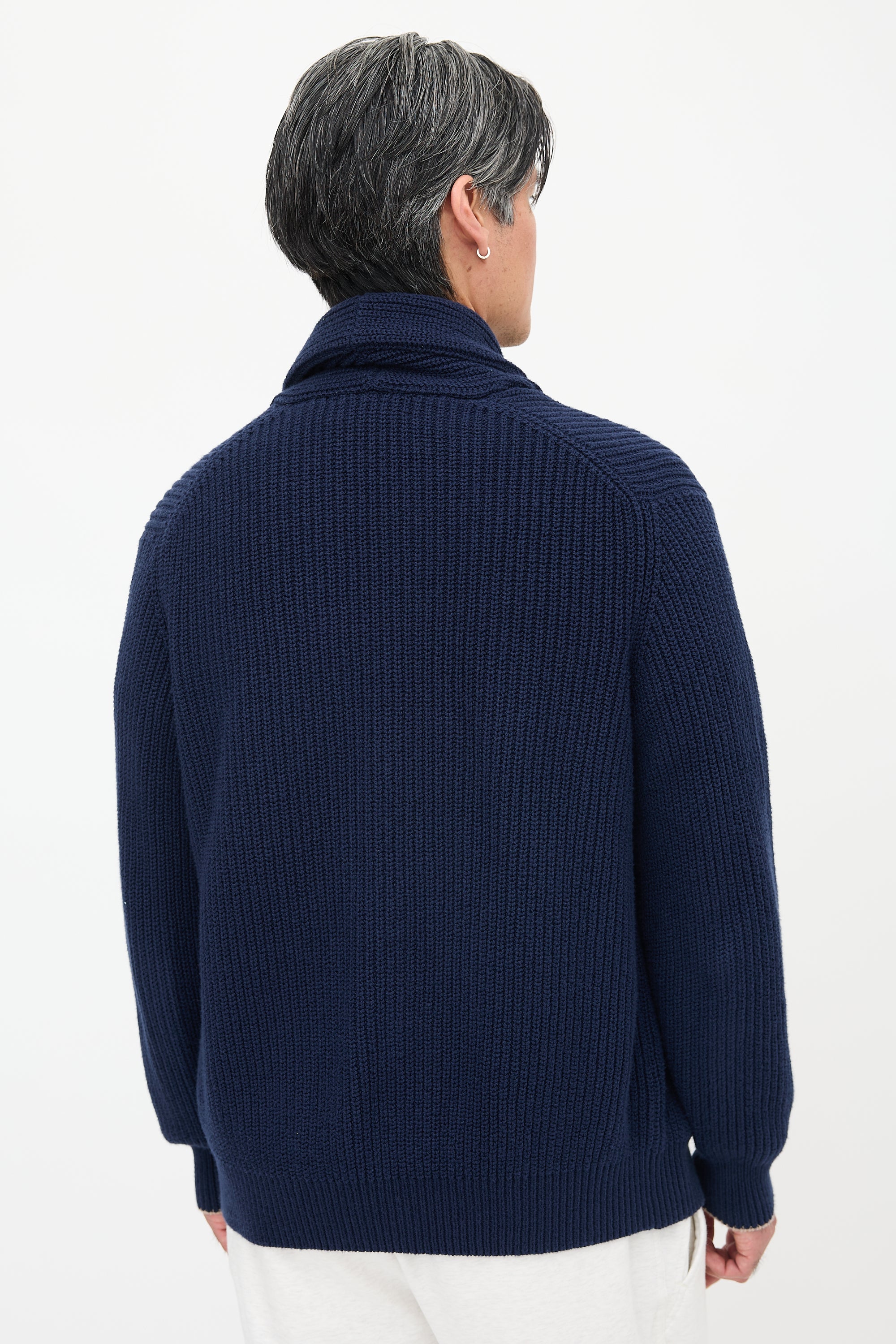 Brunello Cucinelli Rib Knit Cardigan