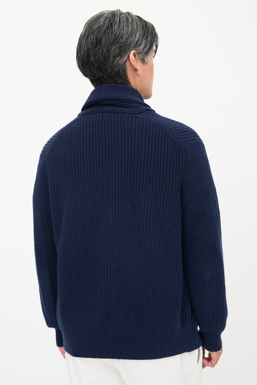 Brunello Cucinelli Rib Knit Cardigan