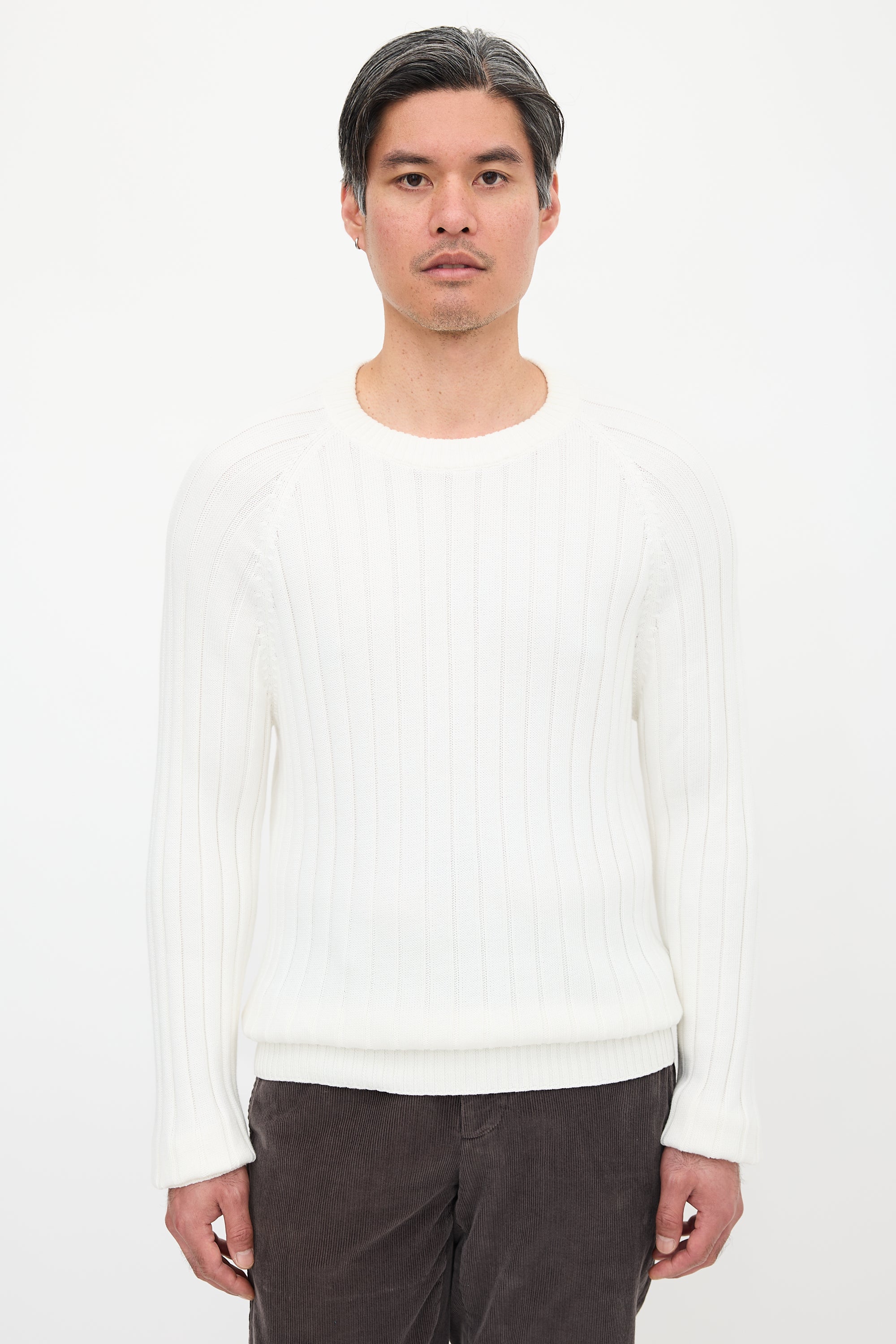 Brunello Cucinelli Rib Knit Sweater
