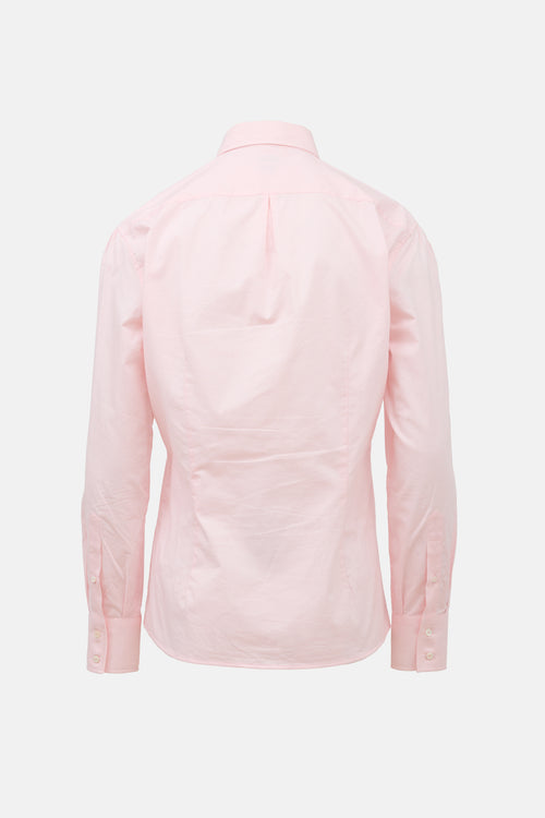 Brunello Cucinelli Slim Fit Button Down Shirt