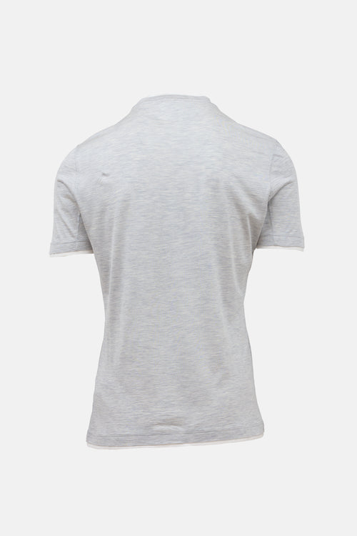 Brunello Cucinelli Slim Fit Layered T-Shirt