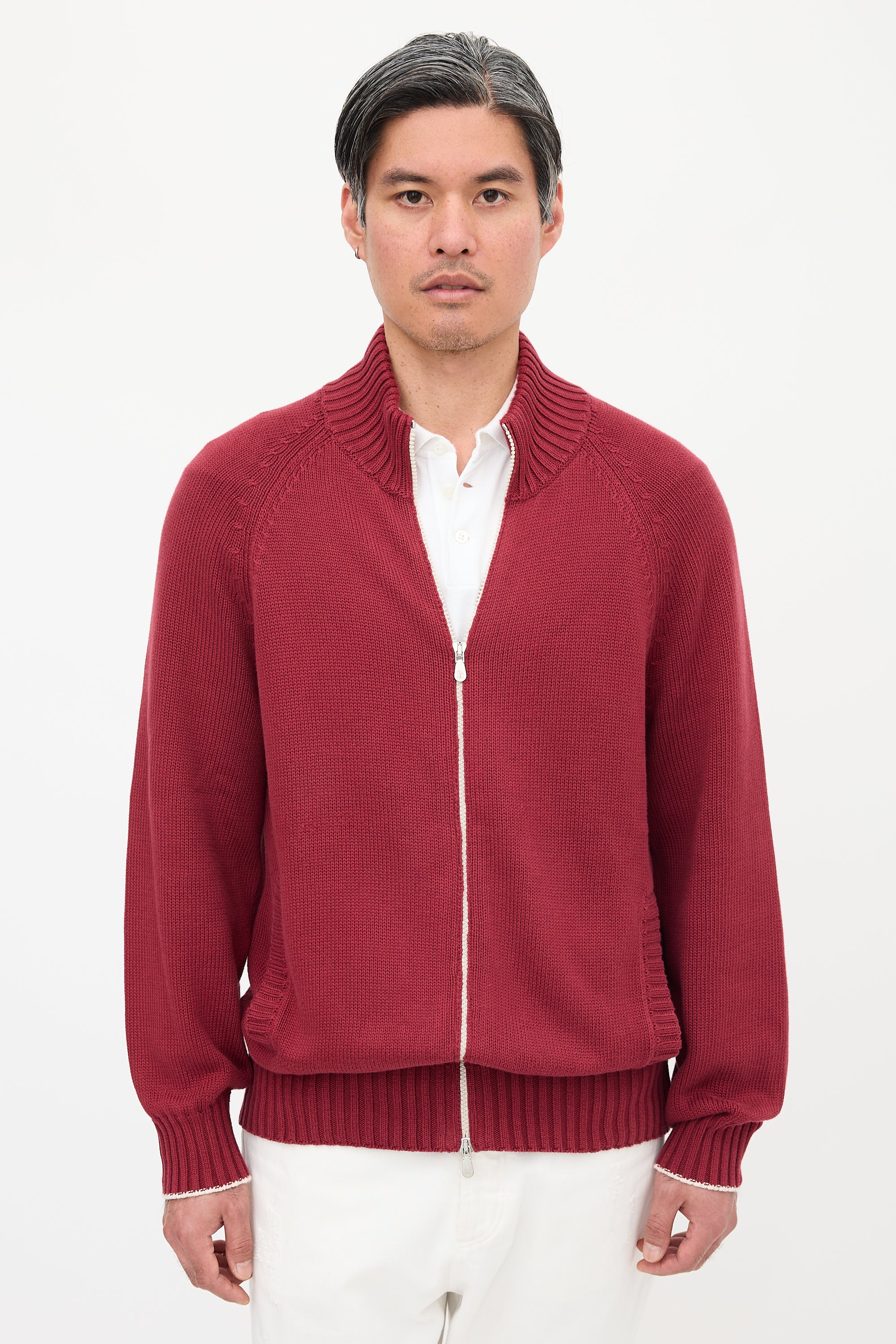 Brunello Cucinelli Zip Cardigan