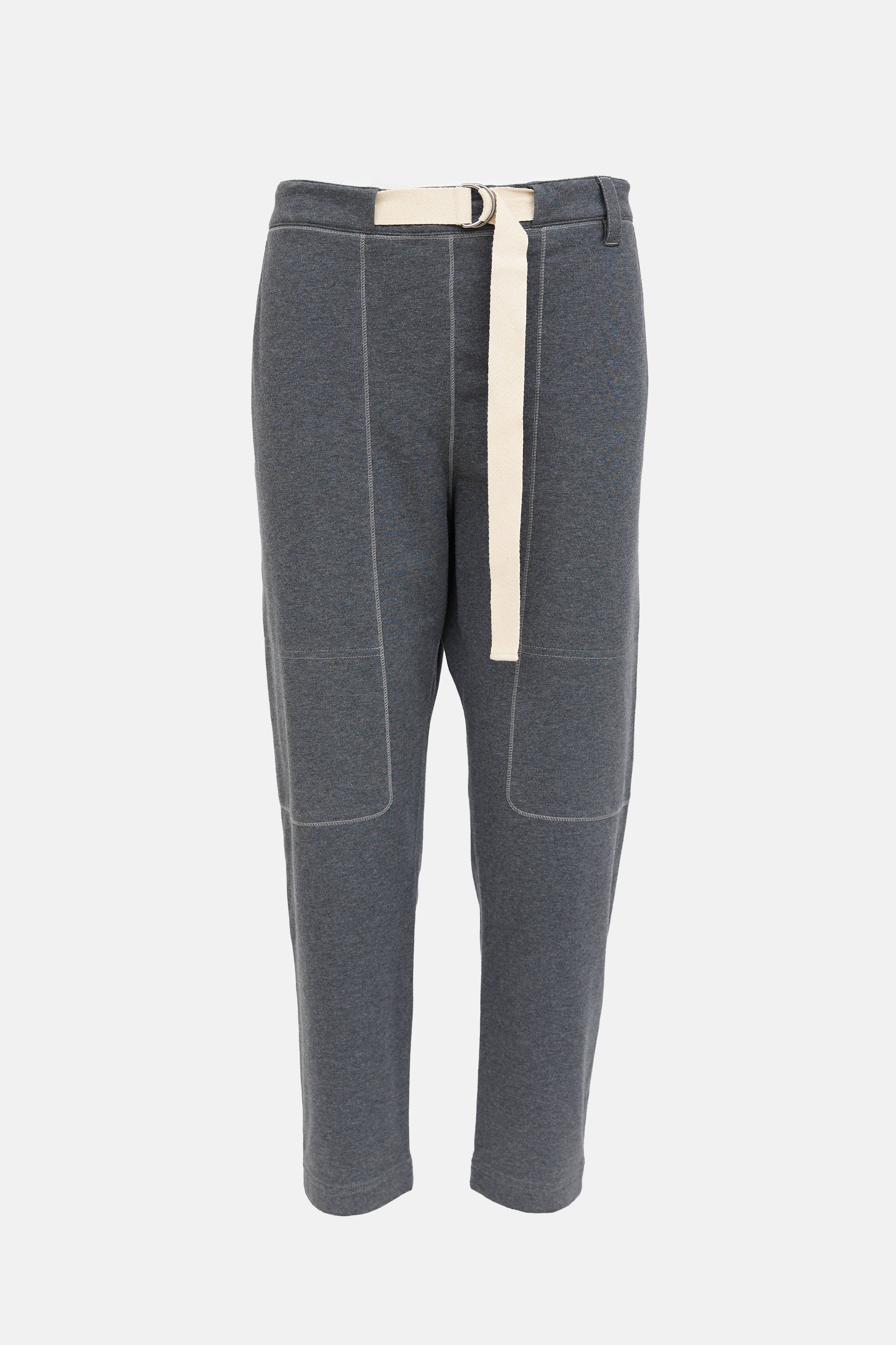 Brunello Cucinelli Cotton Belted Pant