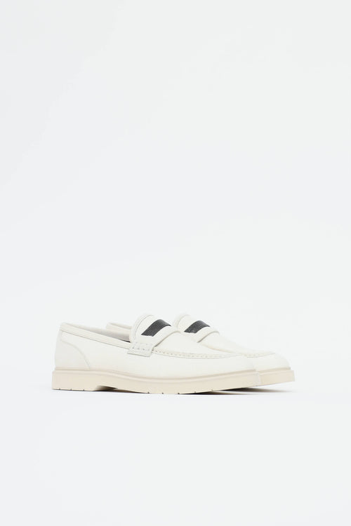 Brunello Cucinelli Monili Trim Loafer