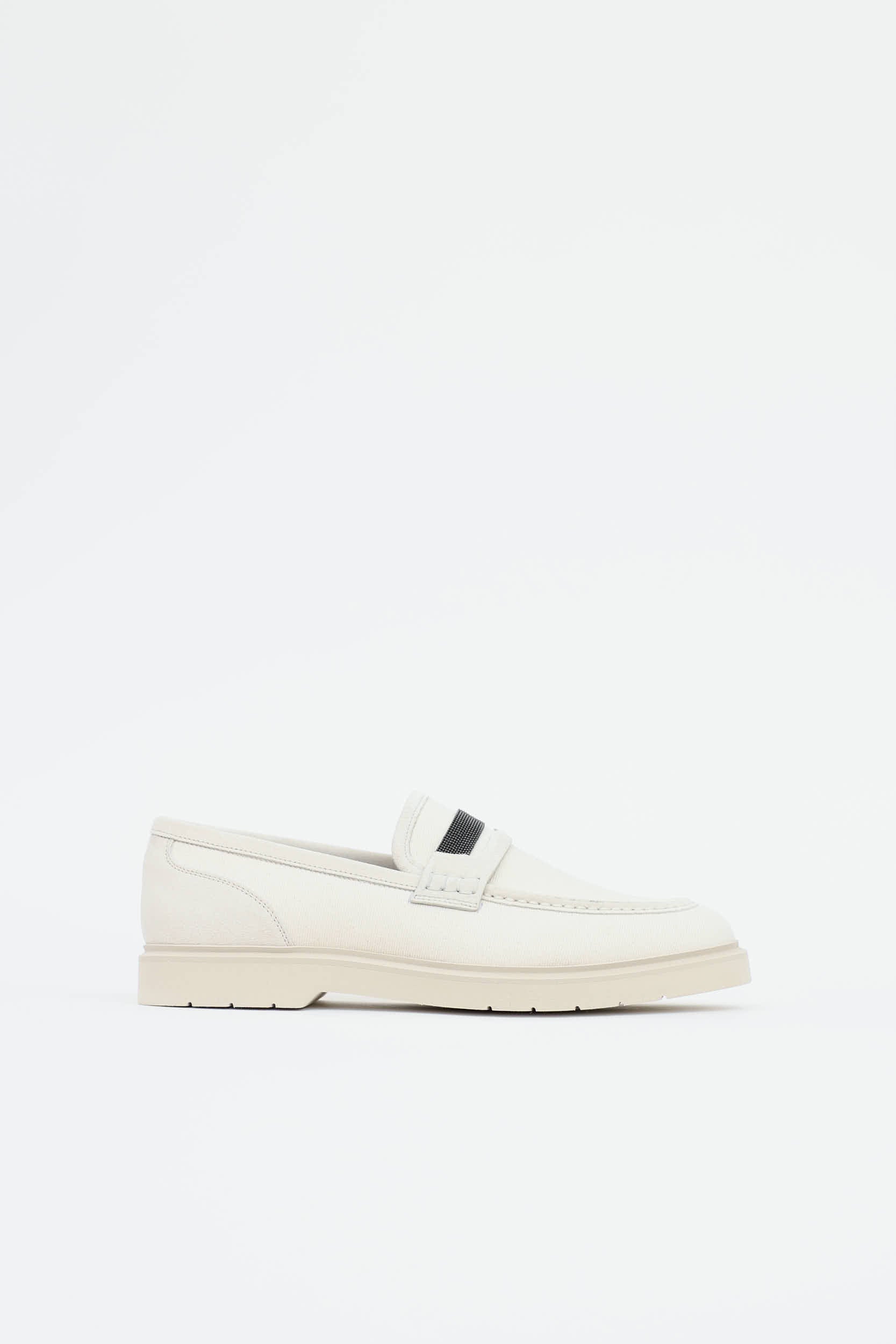Brunello Cucinelli Monili Trim Loafer