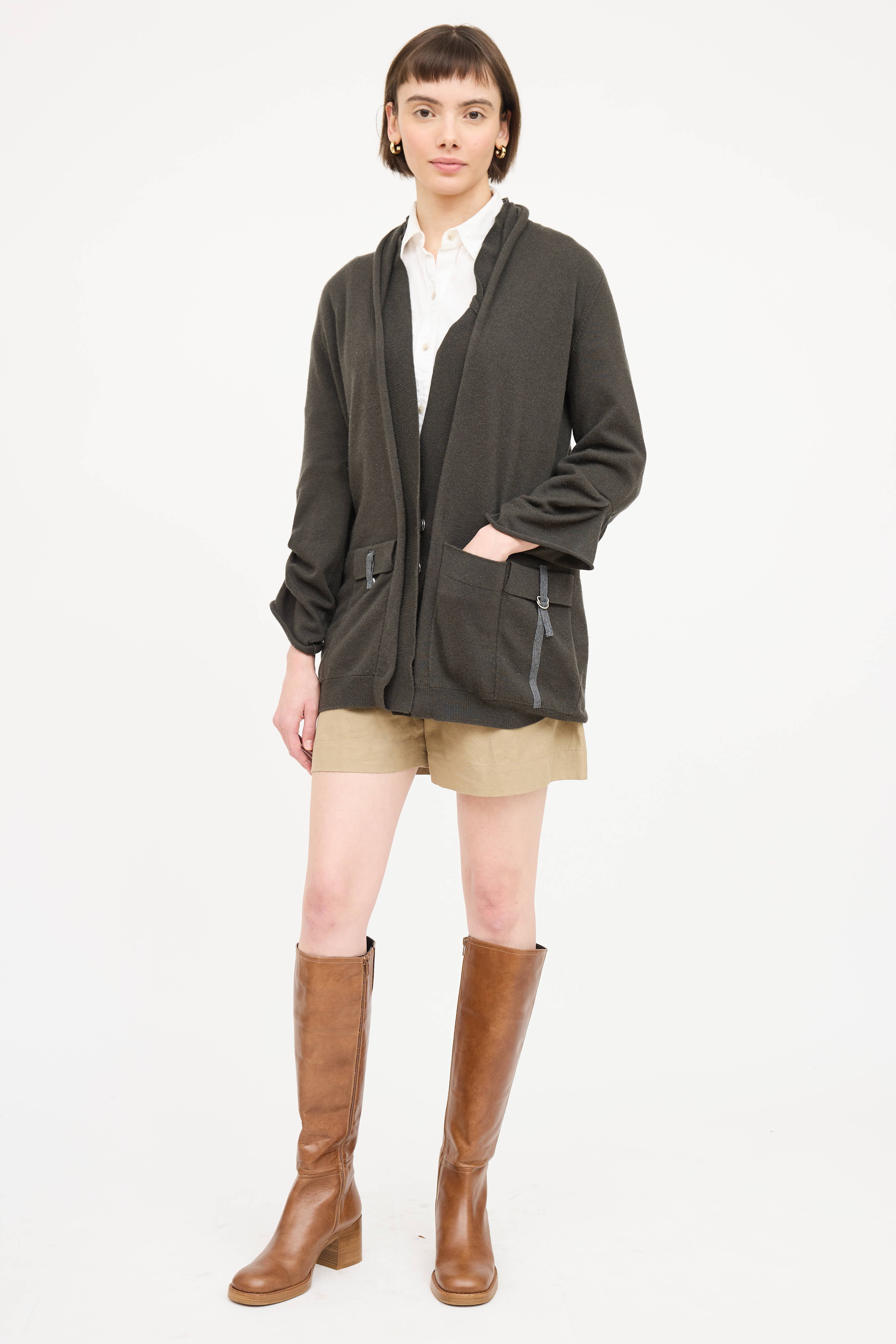 Brunello Cucinelli Knit Cashmere Cardigan