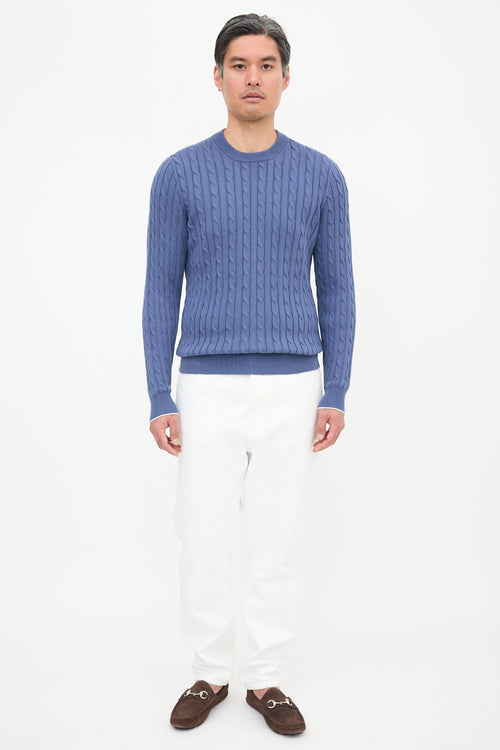 Brunello Cucinelli Cable Knit Sweater