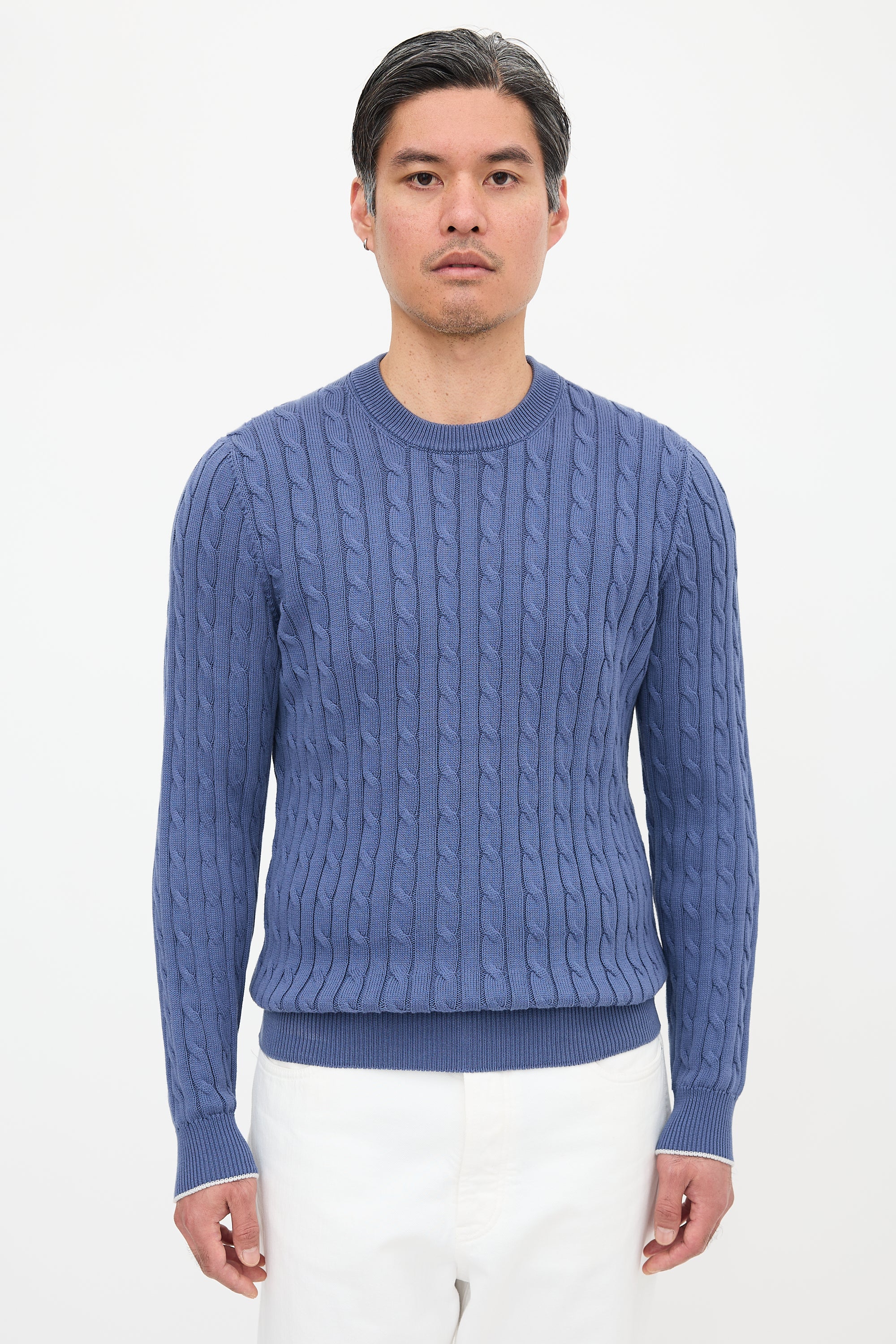 Brunello Cucinelli Cable Knit Sweater