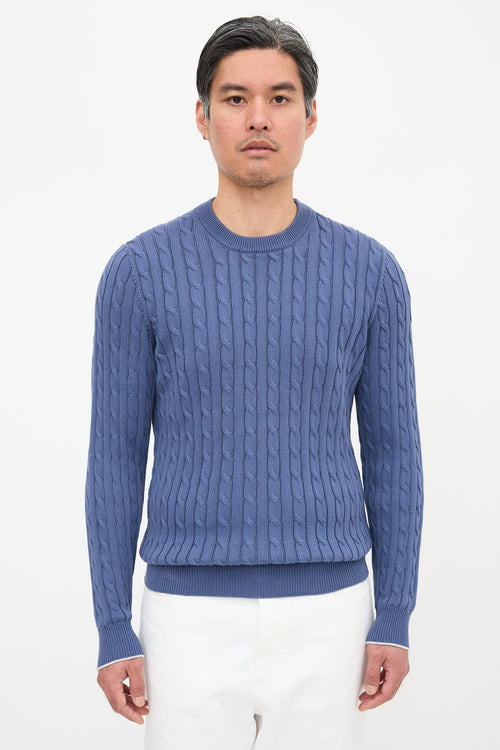 Brunello Cucinelli Cable Knit Sweater