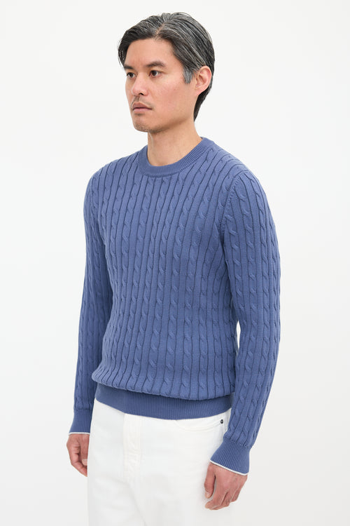 Brunello Cucinelli Cable Knit Sweater
