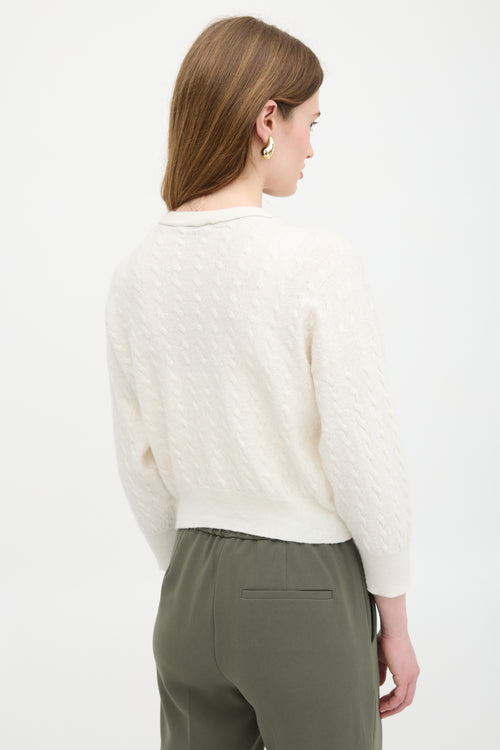 Brunello Cucinelli Cable Knit Monili Sweater
