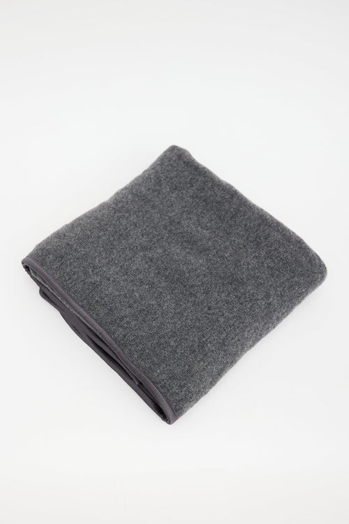 Brunello Cucinelli Cashmere Blanket & Slipper Set