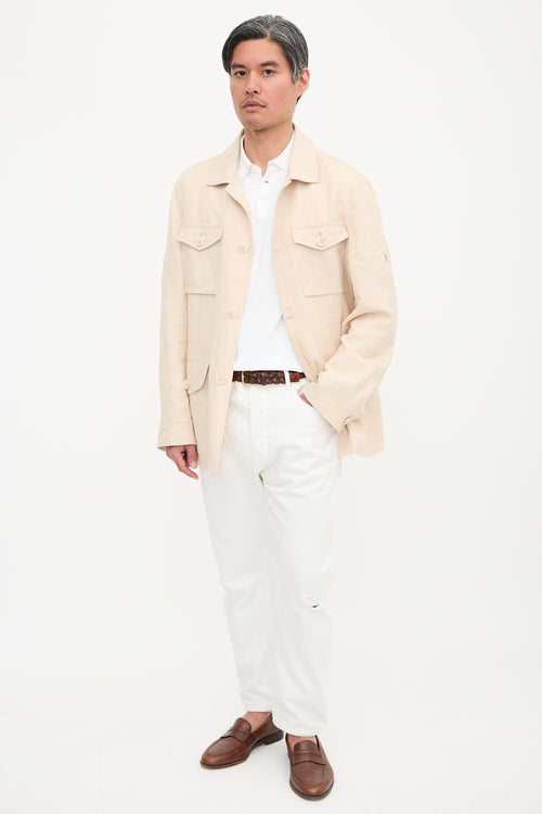 Brunello Distressed Leisure Fit Jeans
