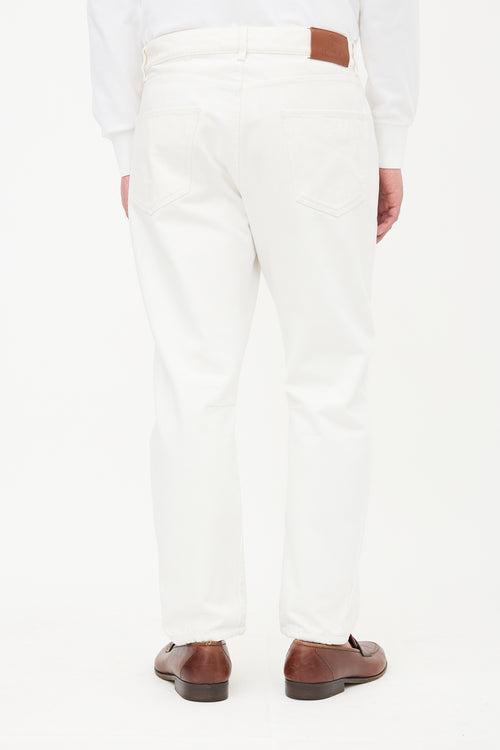 Brunello Distressed Leisure Fit Jeans