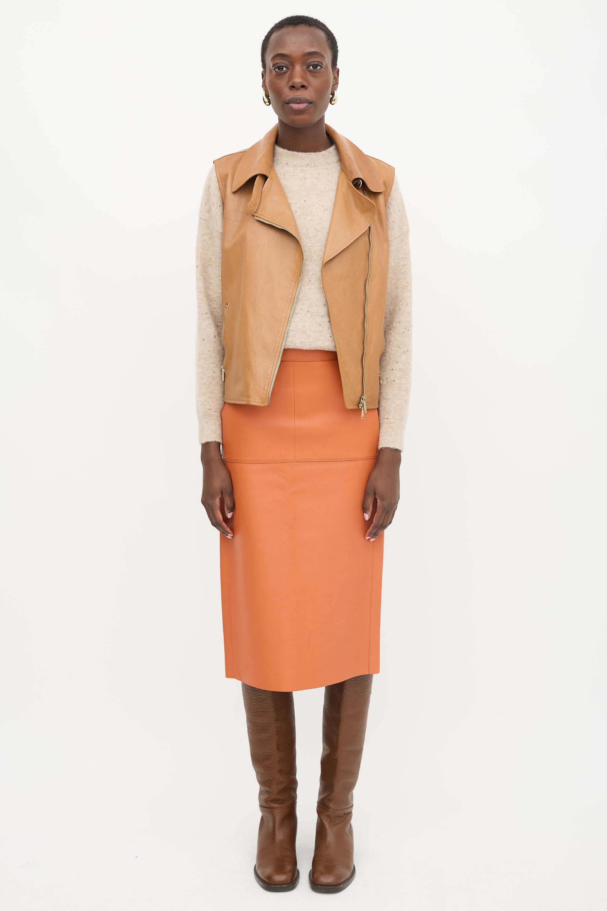 Brunello Cucinelli Leather Vest