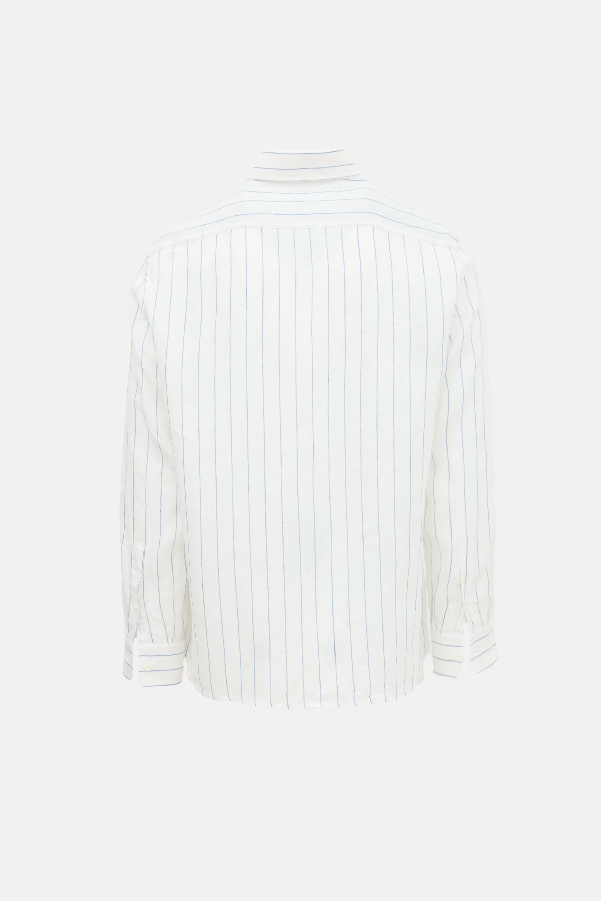 Brunello Cucinelli Linen Stripe Shirt