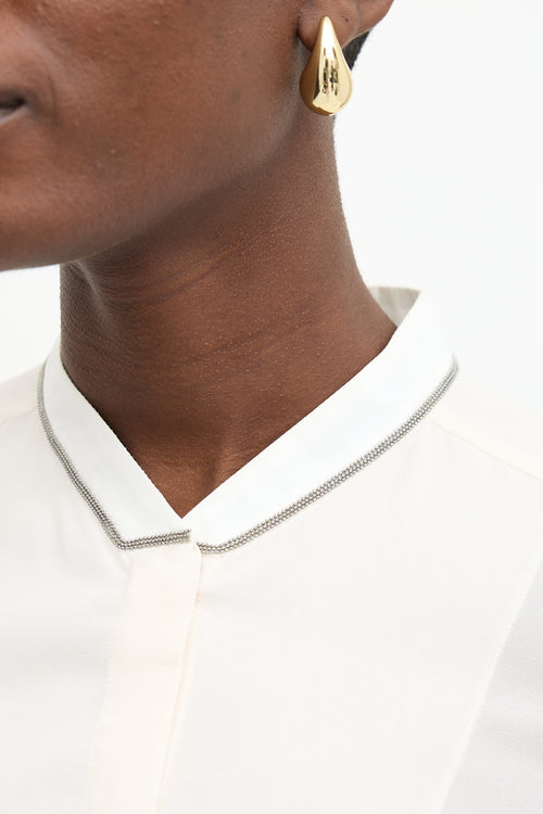 Brunello Cucinelli Monili Blouse