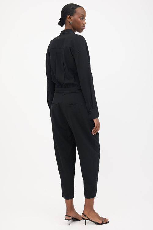 Brunello Cucinelli Wool Monili Pocket Jumpsuit