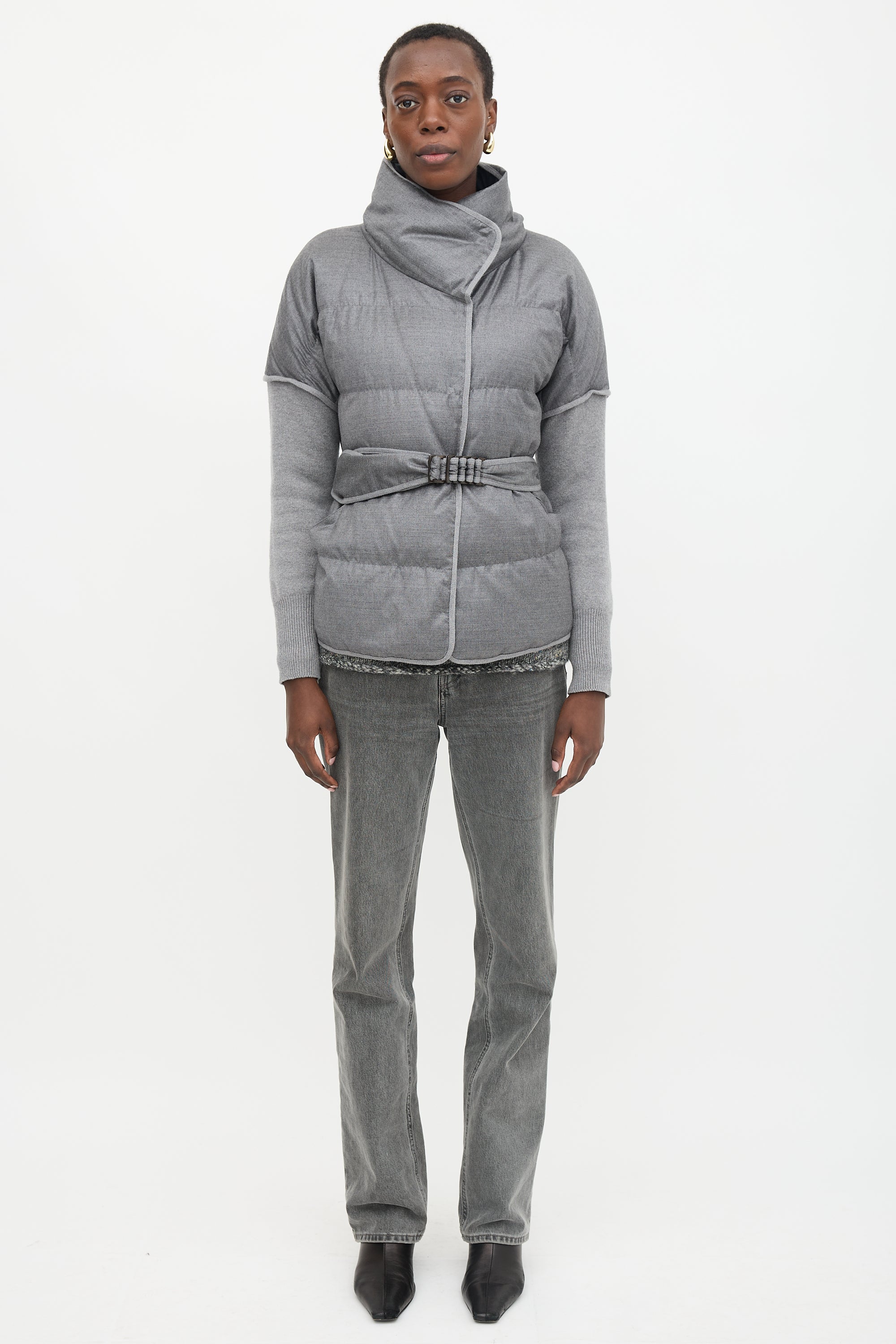 Brunello Cucinelli Wool Puffer Jacket
