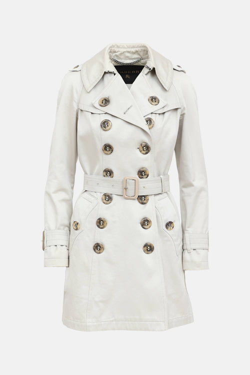 Burberry Cotton Trench Coat