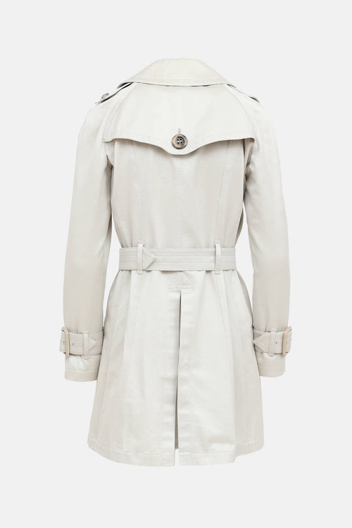 Burberry Cotton Trench Coat