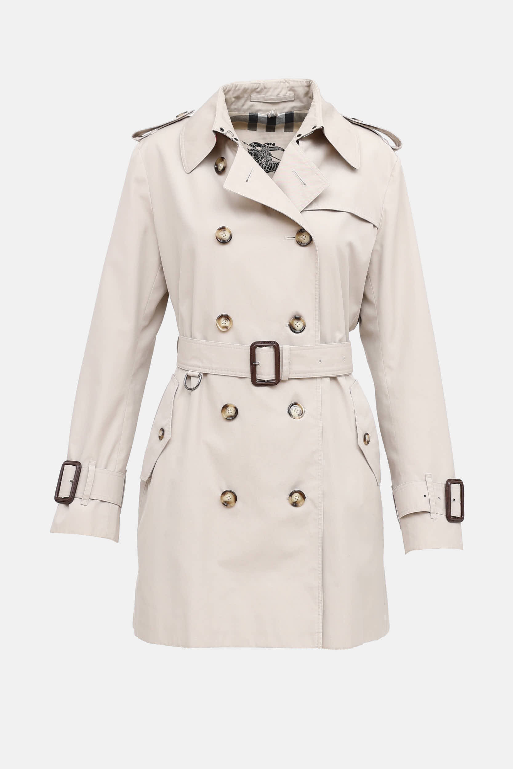 Burberry Mid Length Trench Coat