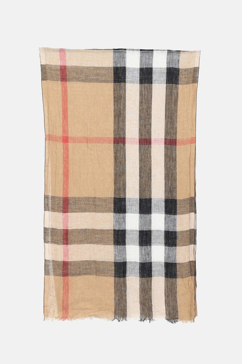 Burberry Nova Check Gauze Scarf