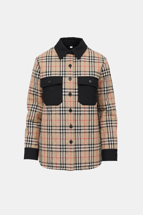 Burberry Nova Check Shirt Jacket