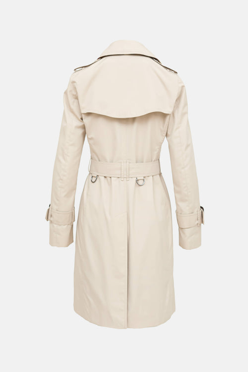 Burberry Double Breasted Trench Coat