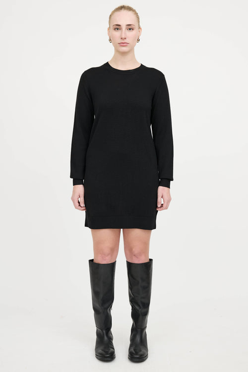 BurberryWool Knit Sweater Dress