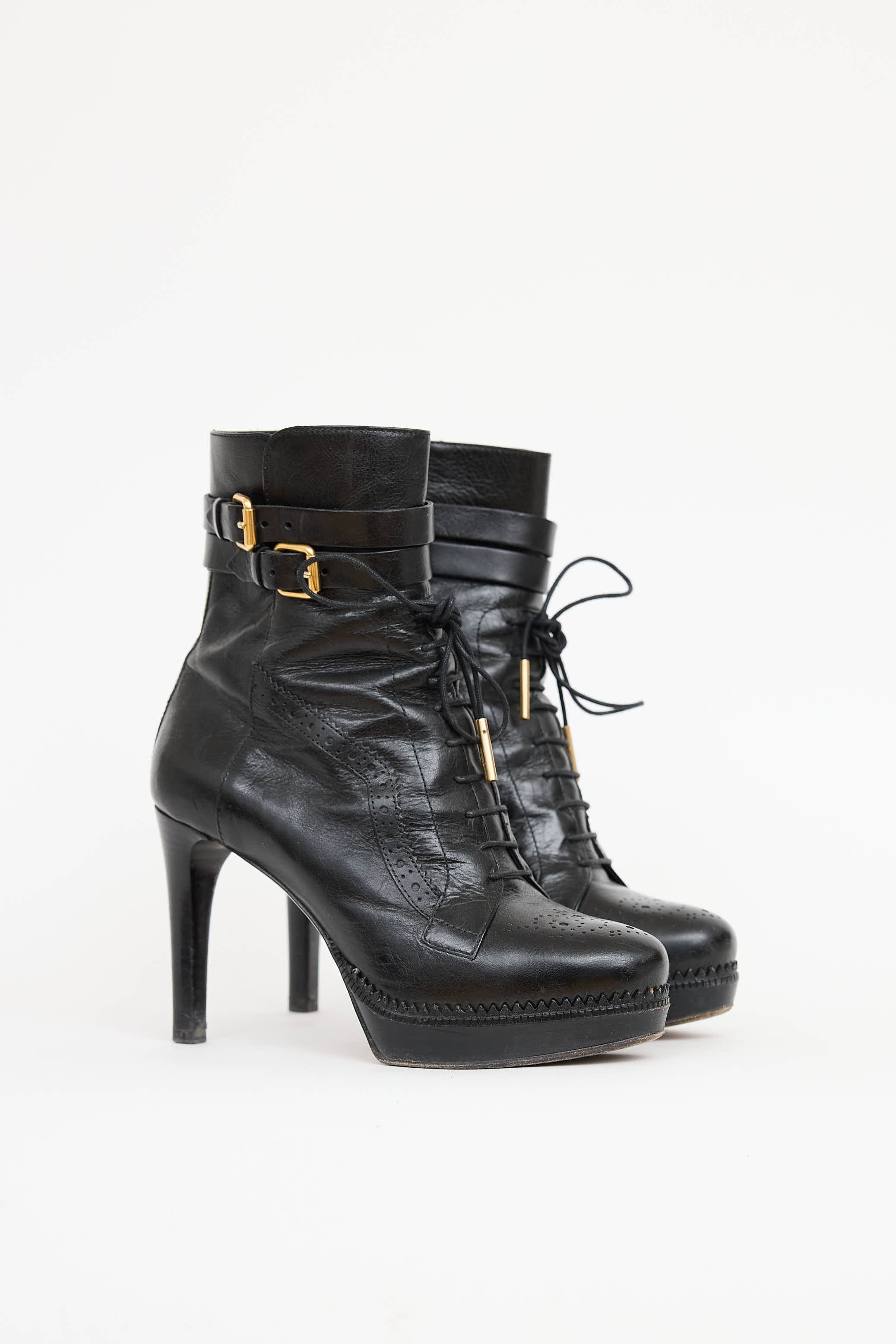 BurberryBrogue Manners 100 Bootie