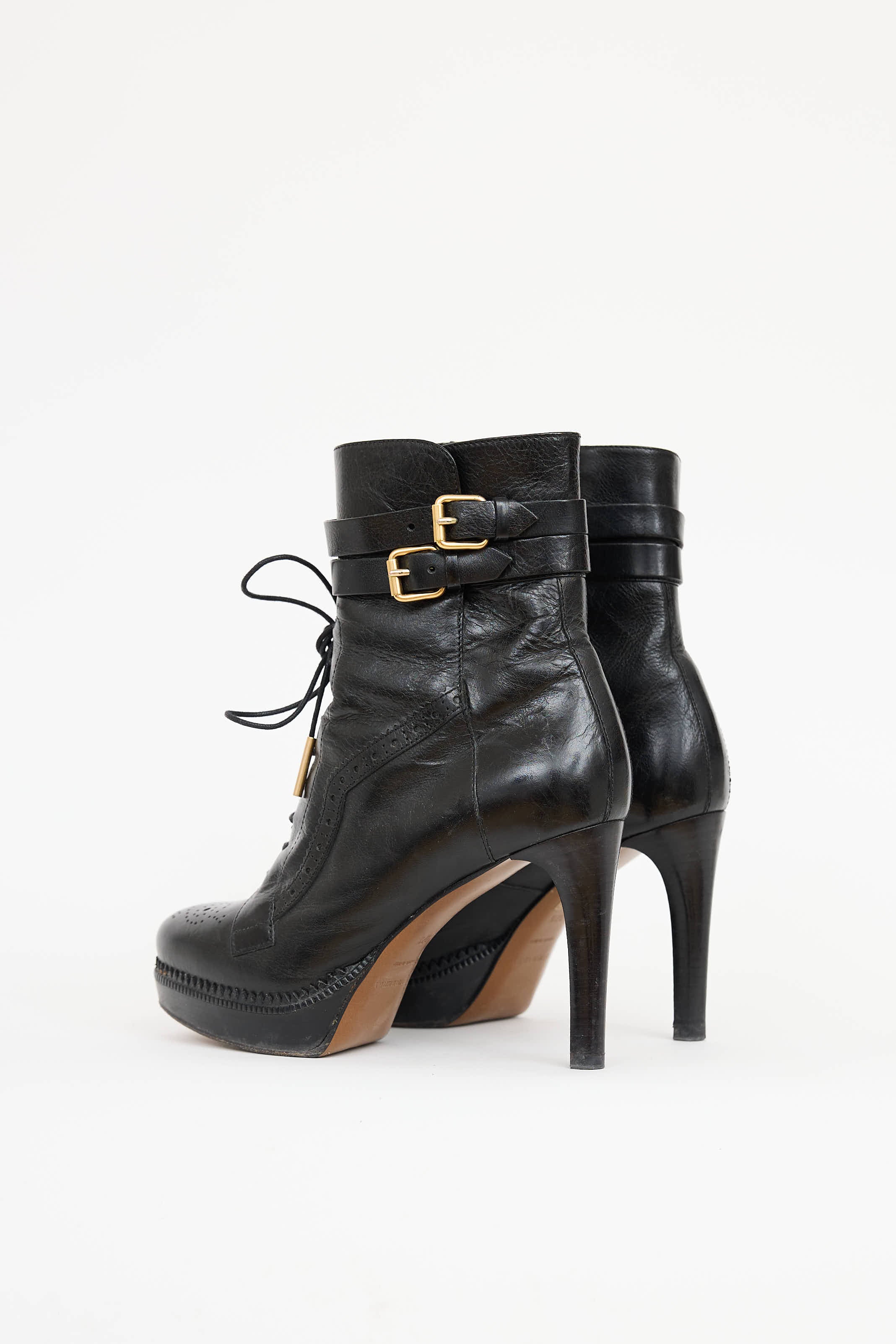 BurberryBrogue Manners 100 Bootie
