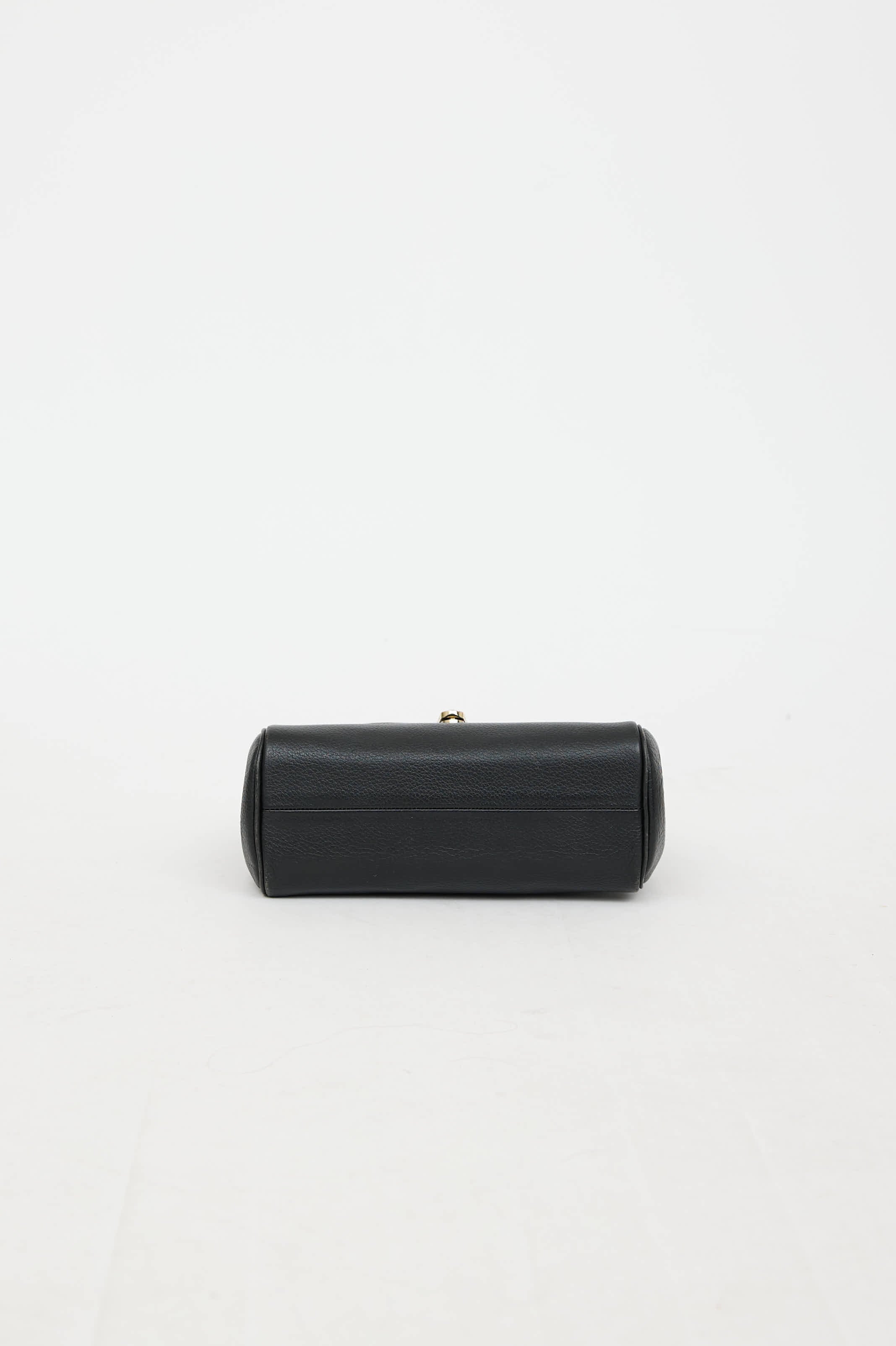 Leather Top Handle Bag