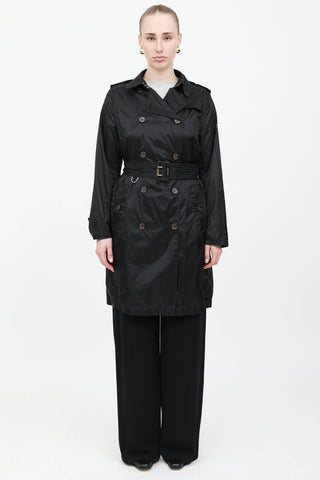 Burberry Sheer Nylon Trench Coat