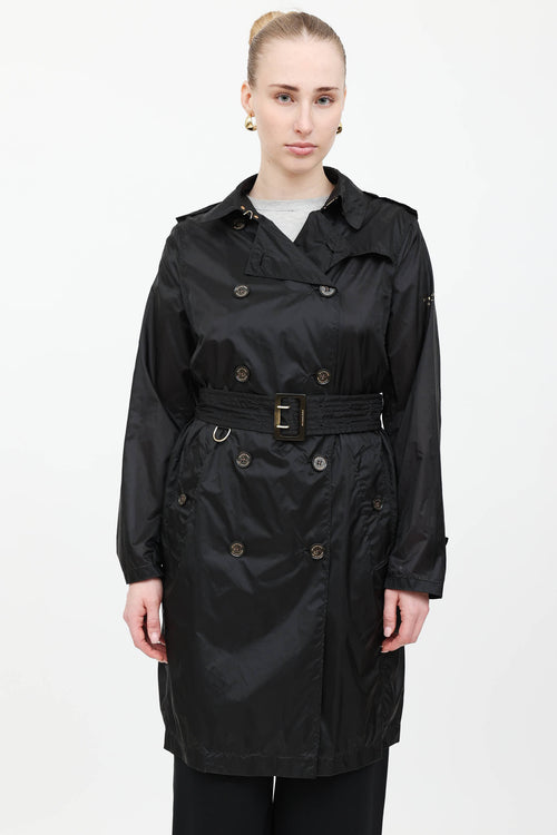 Burberry Sheer Nylon Trench Coat