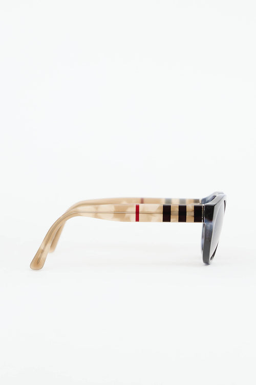 Burberry B4227 Round Sunglasses