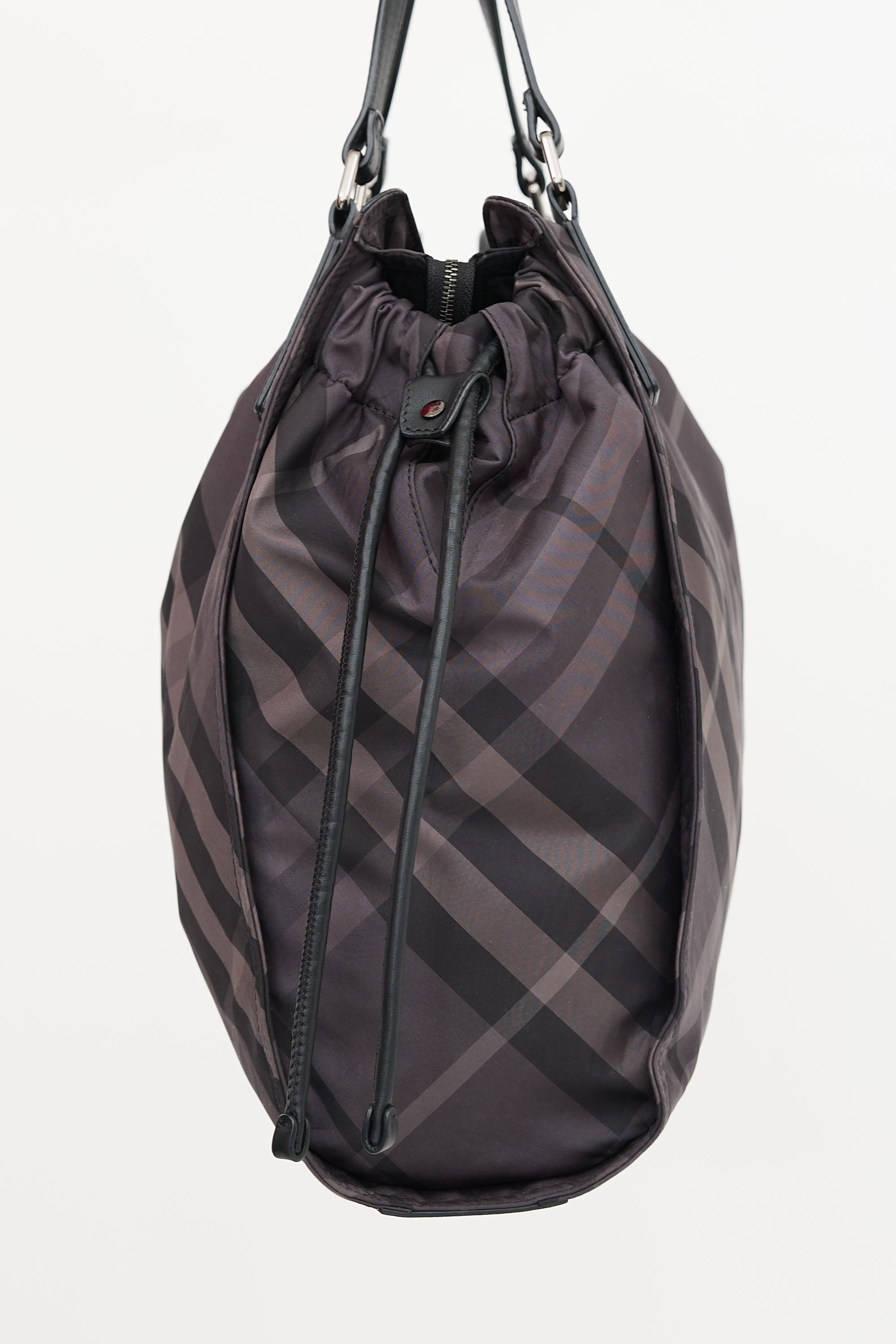 Burberry Buckleigh Check Tote Bag