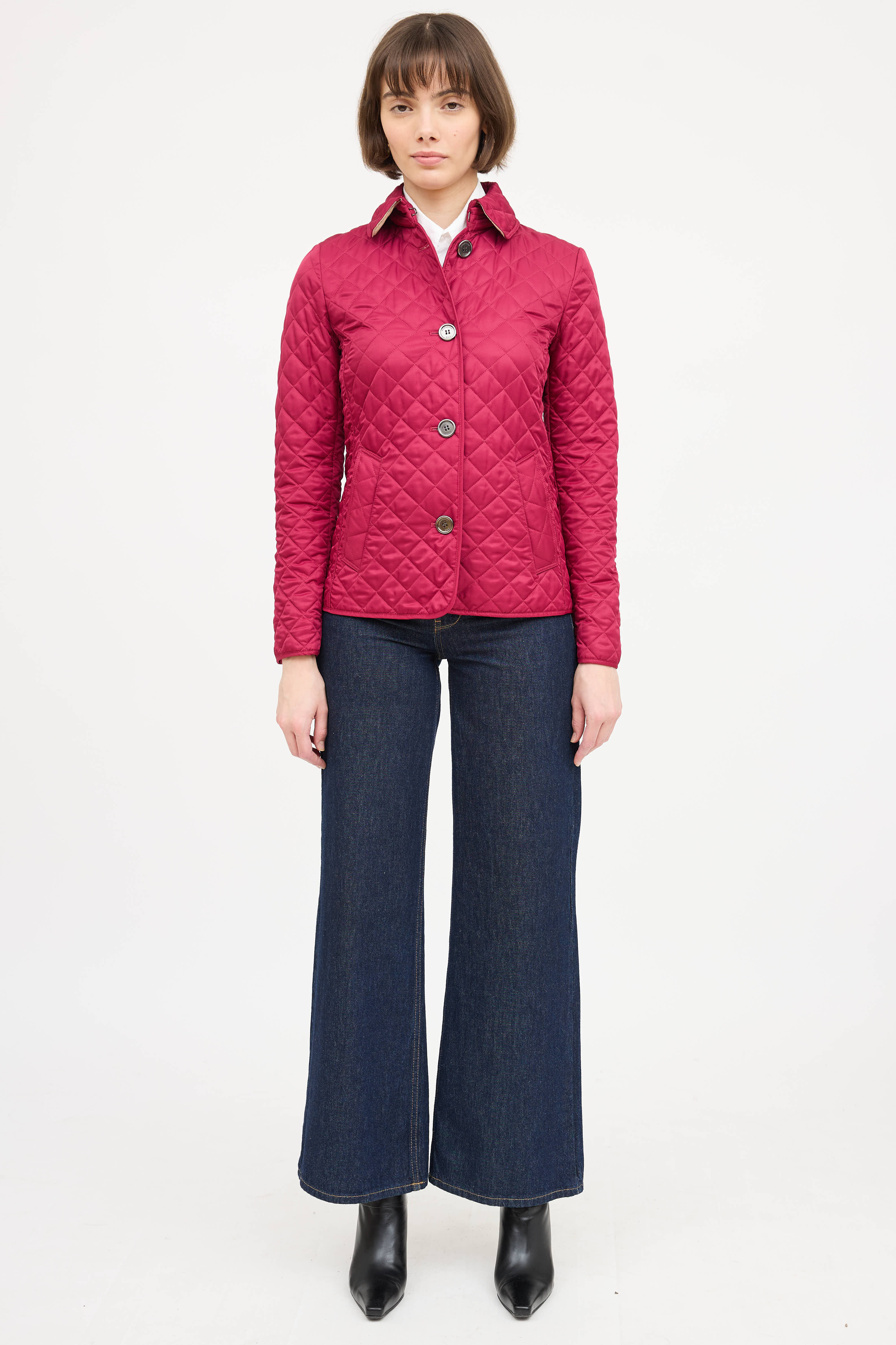 Burberry Nylon Quilted Jacket