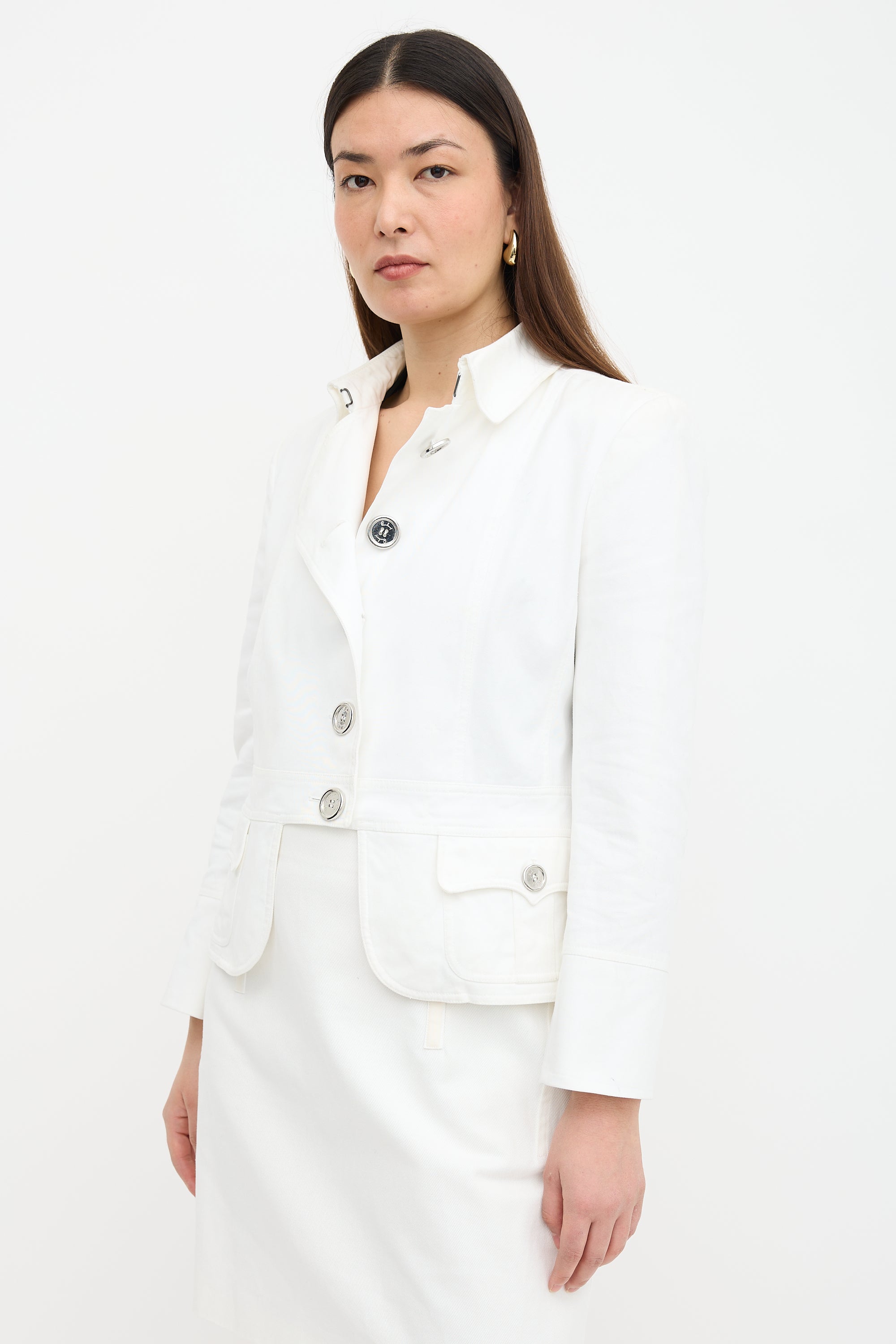 Burberry Button Up Jacket