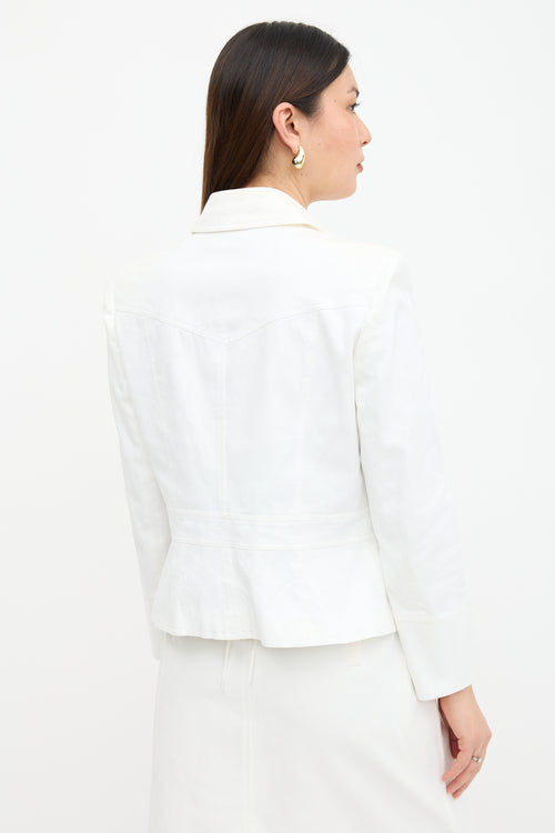 Burberry Button Up Jacket