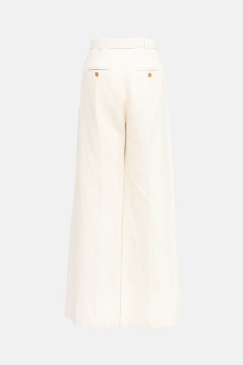 Burberry Wide Leg Pant