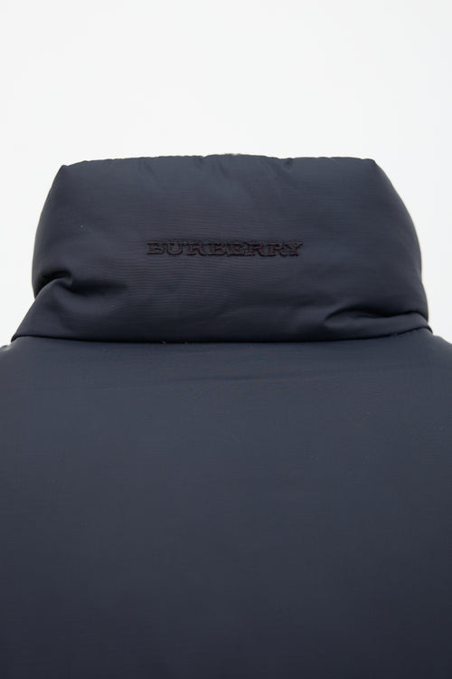 Burberry Down & Nylon Puffer Jacket