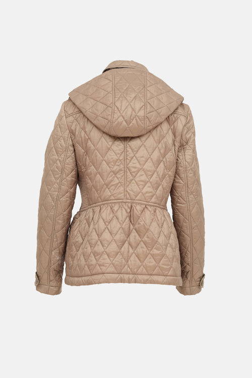 Brit Quilted Zip Jacket
