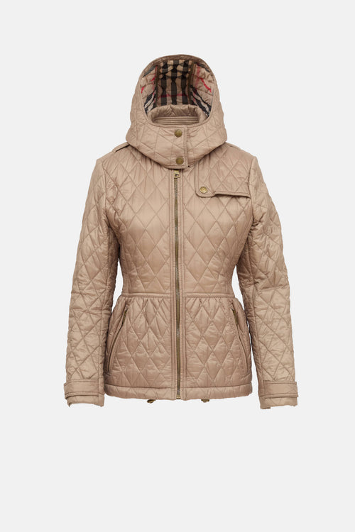 Brit Quilted Zip Jacket