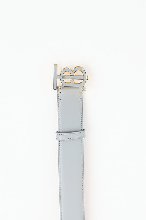 Burberry TB Leather Belt